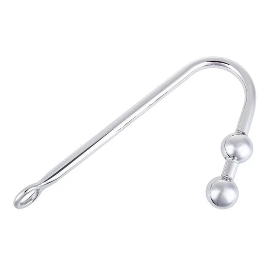 Stainless Balls Hook Two Pleasurable Anal Steel 4417 0628